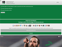 Tablet Screenshot of m.calciomercato.com